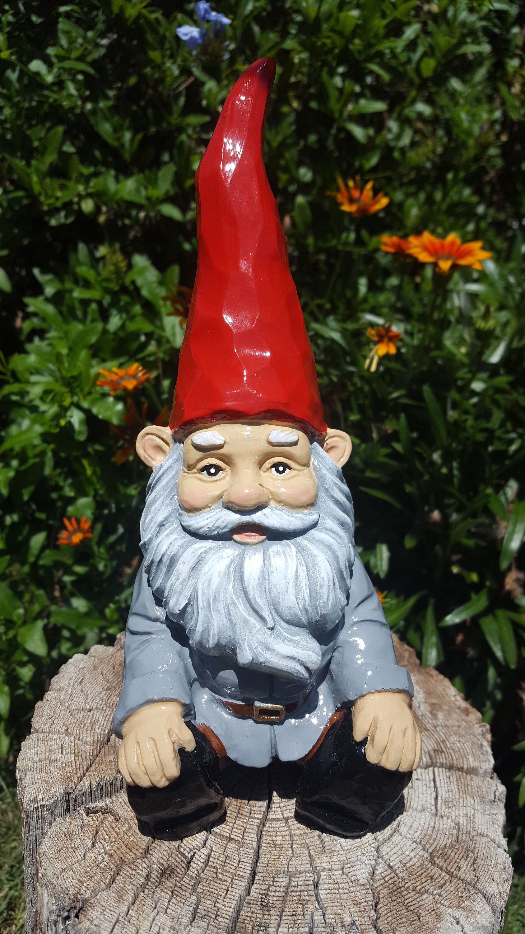 8 5 Inches Tall #39 Gnome Relaxing Garden Gnome Etsy 8 5 Inches Tall #39 Gnome Relaxing Garden Gnome Etsy