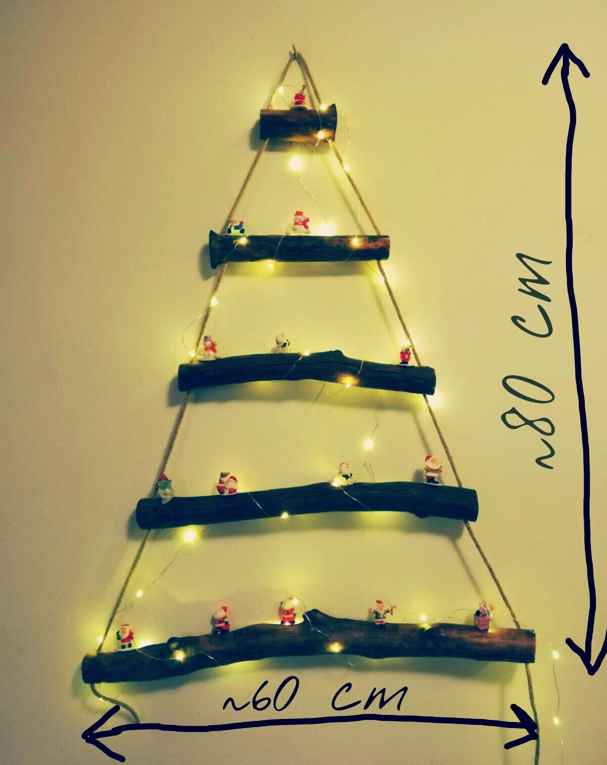 Hanging Christmas Tree Etsy