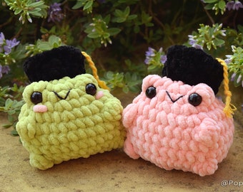 Crochet Graduation Frog Plush - Handmade Plushie - Celebration Gifts For Her Well Done College University Present Graduation Keepsake Animal