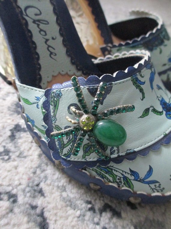 Irregular Choice Spider Slides - Vintage RARE