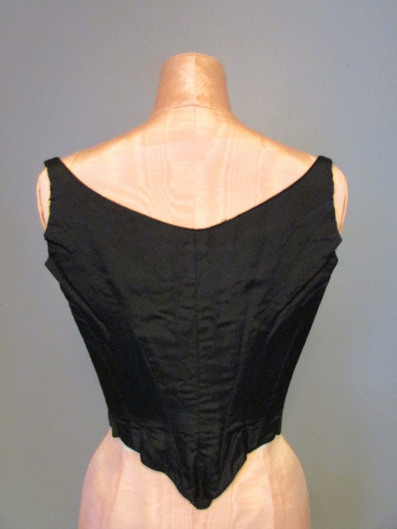 Victorian Sleeveless Corset Top Bodice - Black Got