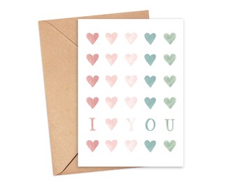 I Heart You | Greeting Card