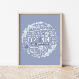 Enneagram Type Nine Print | Digital Download