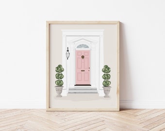 Charleston, SC Pink Door | 8 x 10 Print