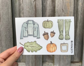 Fall Favorites | 4x6 Sticker Sheet