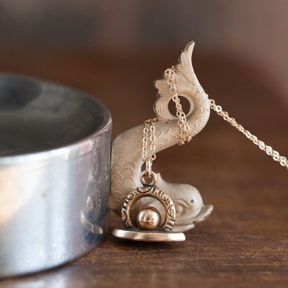 Antique Fob Necklace, Victorian Fob Necklace, Vict