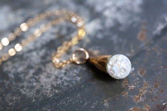 Vintage Floating Opal Pendant, Vintage Opal Neckl… - image 9