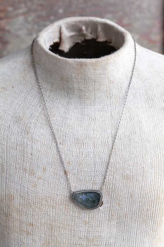 Ancient Roman Glass Necklace, Vintage Roman Glass Ste… Gem