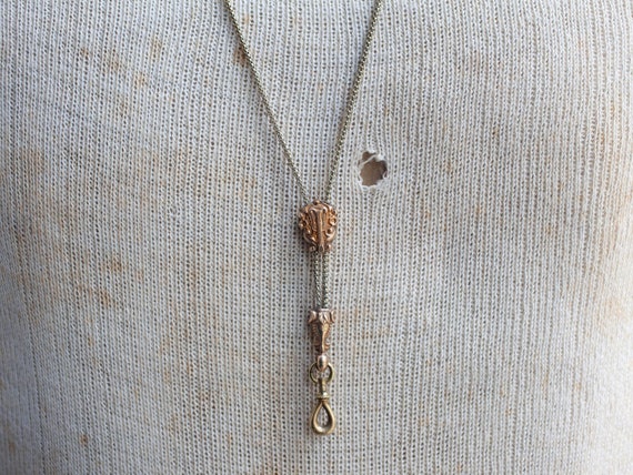 1800's Georgian Guitar Guard Chain, Georgian Box Gold… - Gem