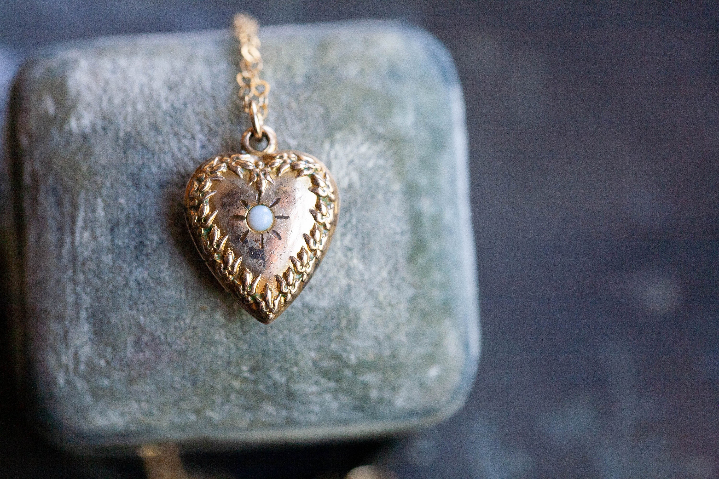 Puffy Hearts Charm Bracelet Sterling Silver Vintage Loaded – World
