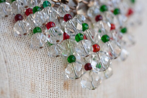 1940's Unsigned Miriam Haskell Bib Necklace, 1940… - image 8