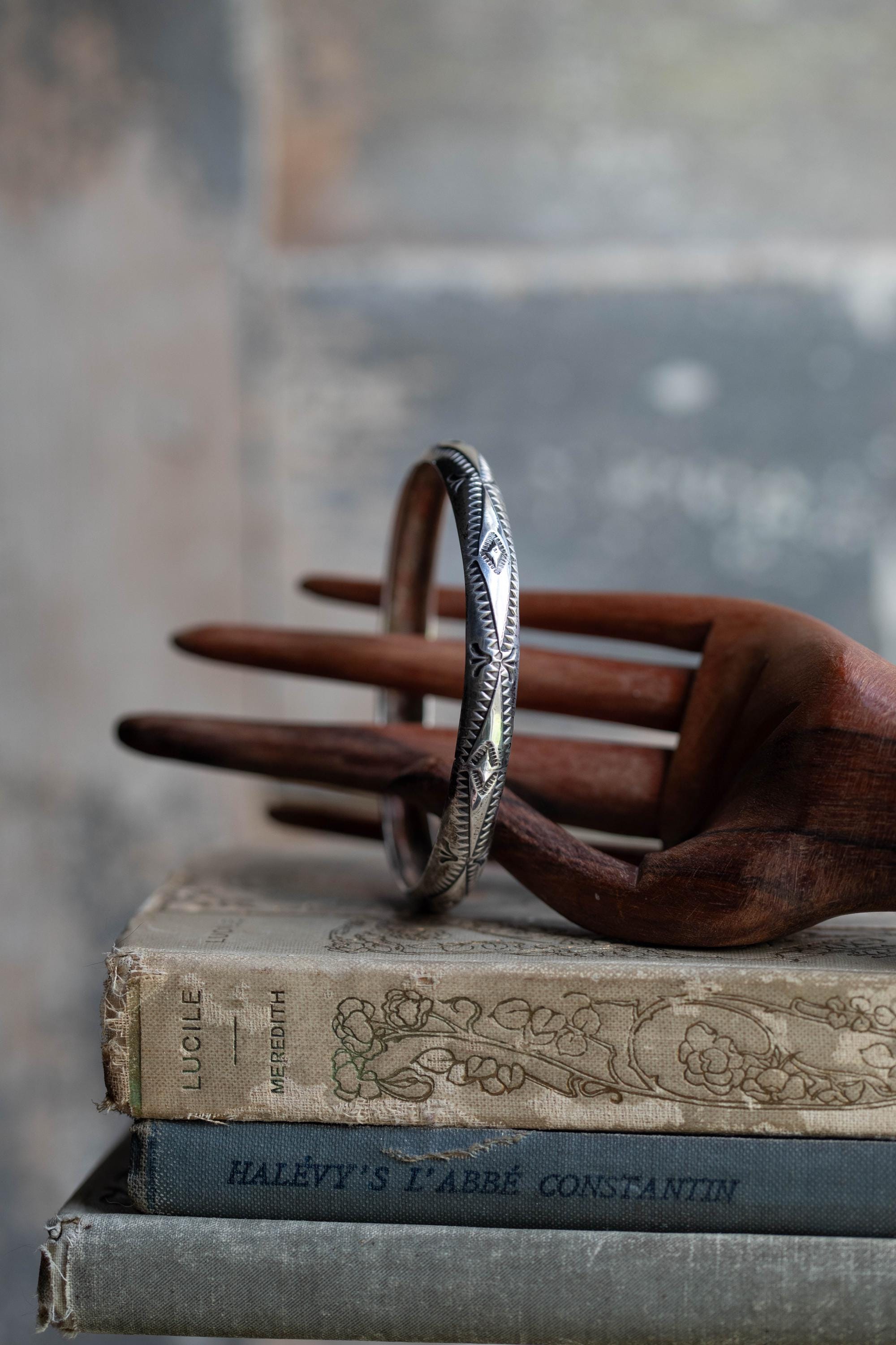 Navajo W Tracy Sterling Cuff Bracelet - Etsy