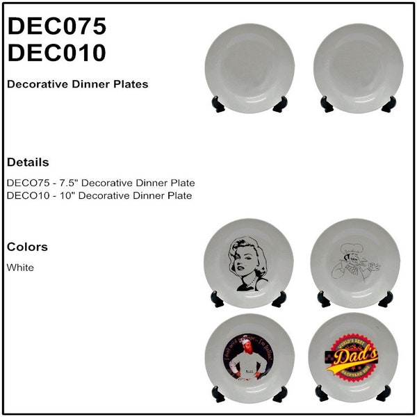 Custom Dinner Plates Etsy