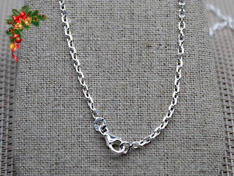 Convict Chain, Silver Chain 925, Men Chain, Chain Necklace, 17,72 inches Chain, 19,68 inches Chain, 21,65 inches Chain, 23,62 inches Chain image 10