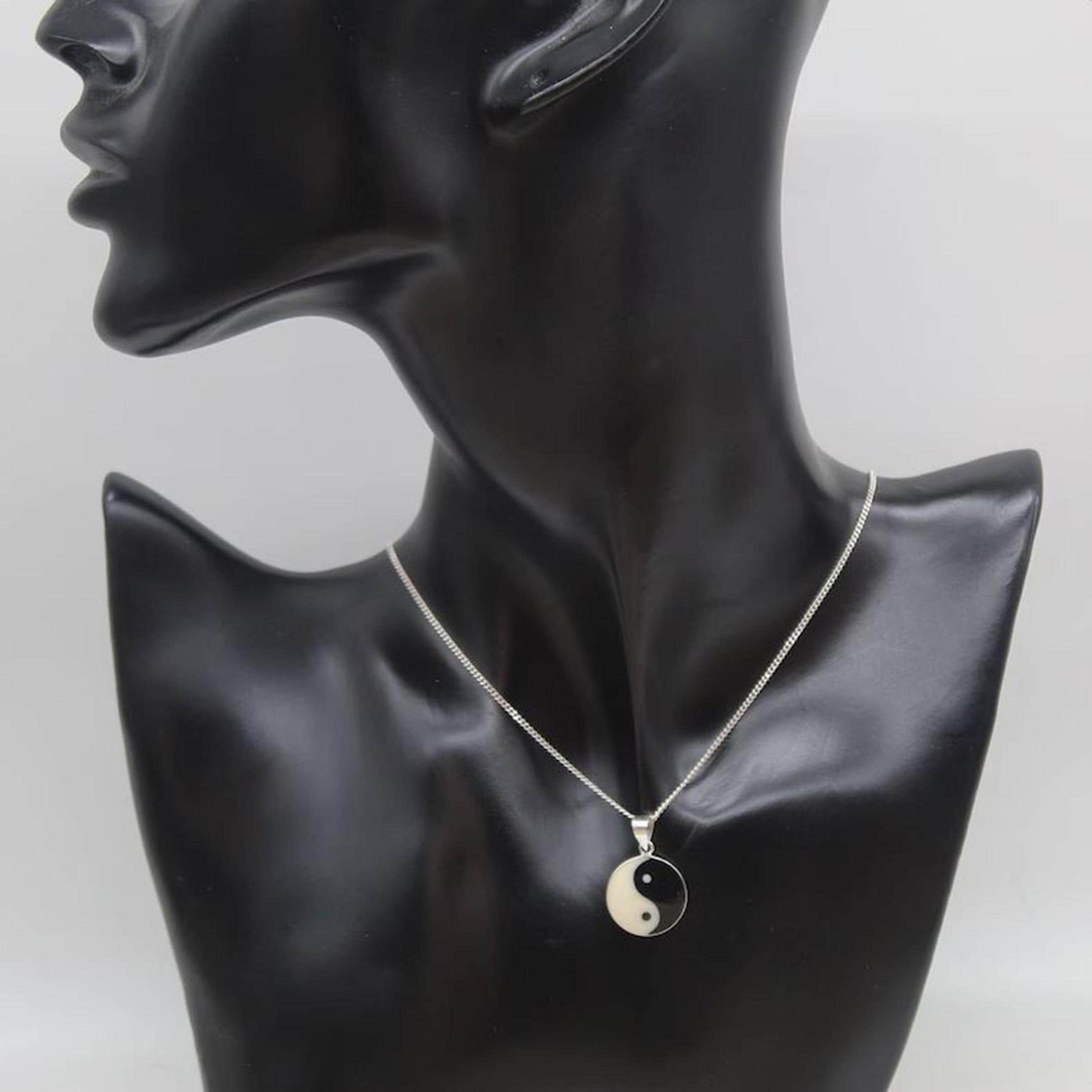 Pendentif Yin Yang Argent 925 - Collier Spirituel Unisexe (chaîne Incluse Ou Non ?)