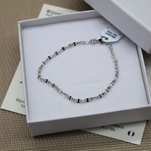 Women Bracelet, 925 Silver Bracelet, Chain Bracelet, Thin Bracelet, Stacking Bracelet, Aesthetic Bracelet, Dainty Jewelry, Silver Jewelry