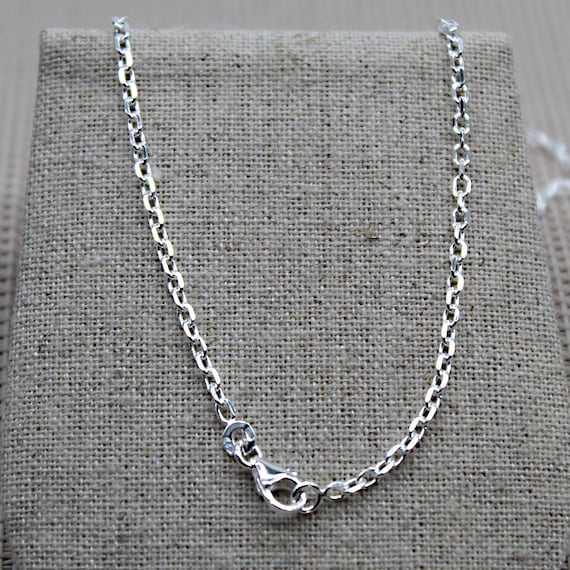 Chaîne maille forçat argent - - Femme Chaîne maille forçat argent - - Femme