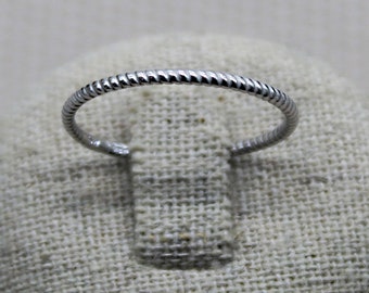 Anillo fino Anillo, Anillo de plata, Anillo de apilamiento, Anillo simple, Anillo de mujer, Anillo actual, Anillo minimalista, Joyería de plata