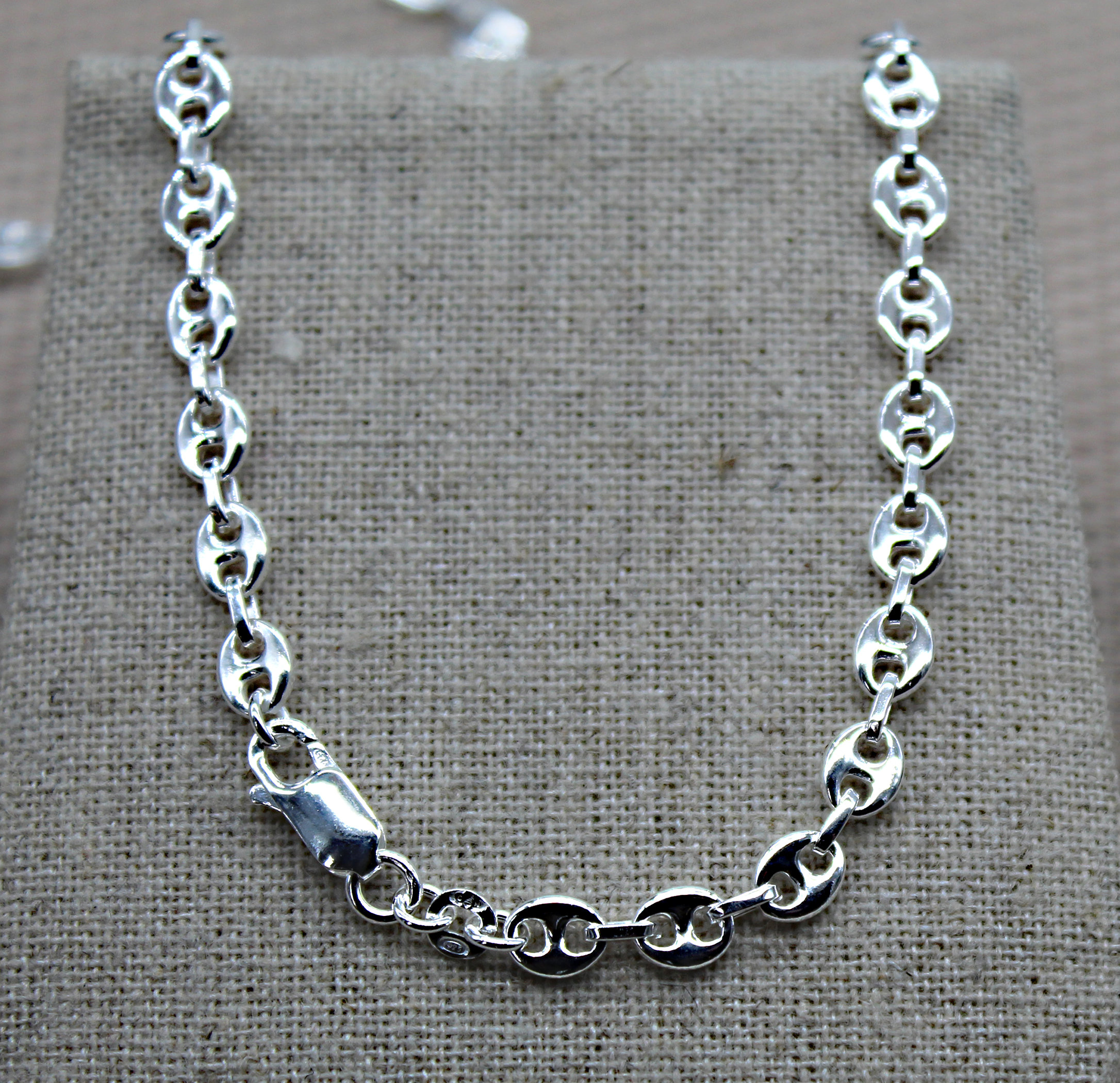 [韓国の人気ジュエリー] 925 silver. Black bean necklace Black 