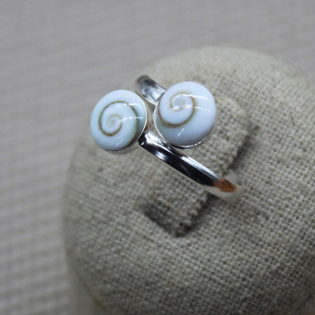 Zilveren ring met een Shiva oog (Art of Nature)-2160WW | sieraden Zilveren ring met een Shiva oog (Art of Nature)-2160WW | sieraden