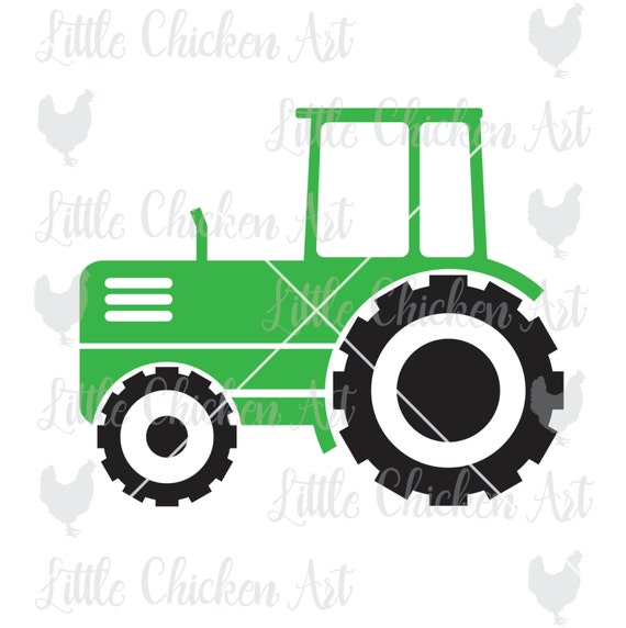 Download Free Tractor Cut File Clip Art Graphic Silhouette Cricut Etsy SVG Cut Files
