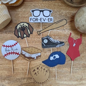 The Sandlot Inspired Cupcake Toppers