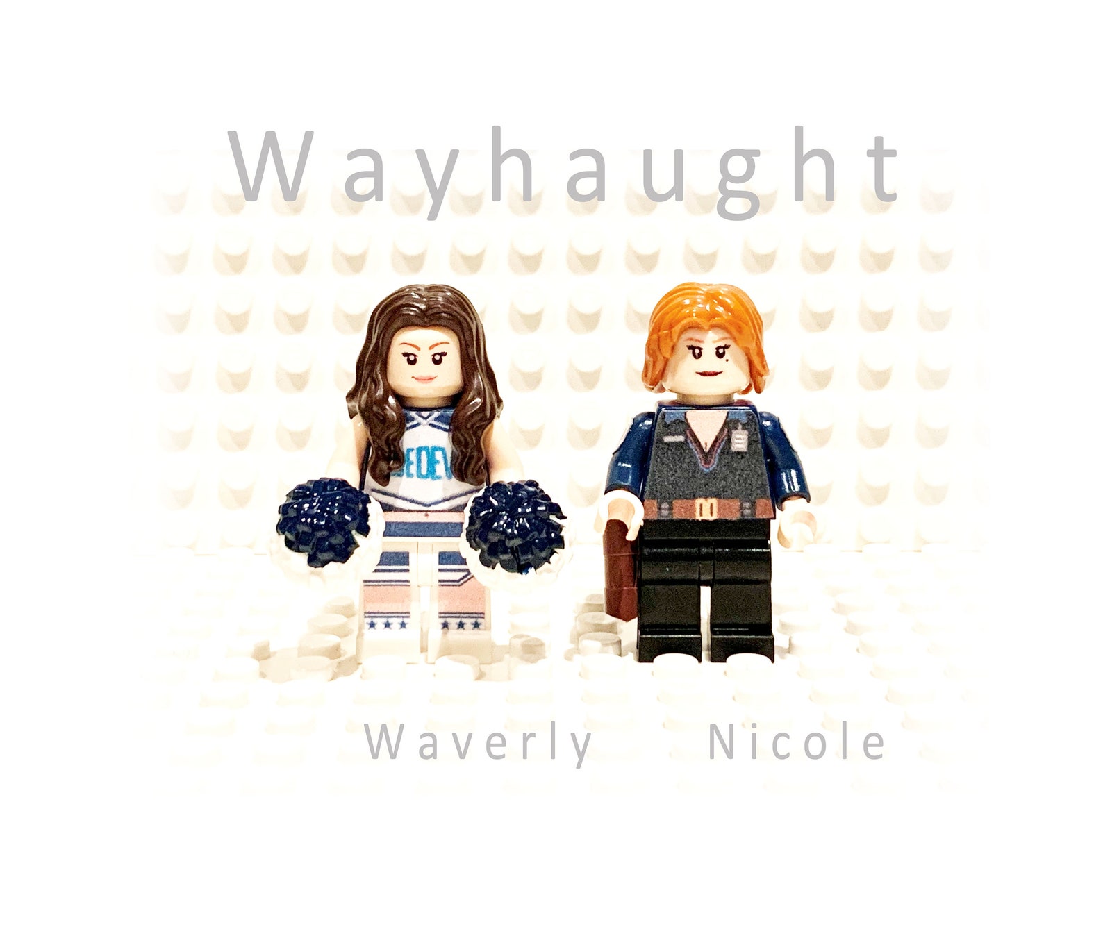 Wynonna Earp custom made minifigures. Waverly Nicole Dolls Etsy