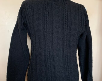 Traditional Flamborough Gansey. Hand knitted.