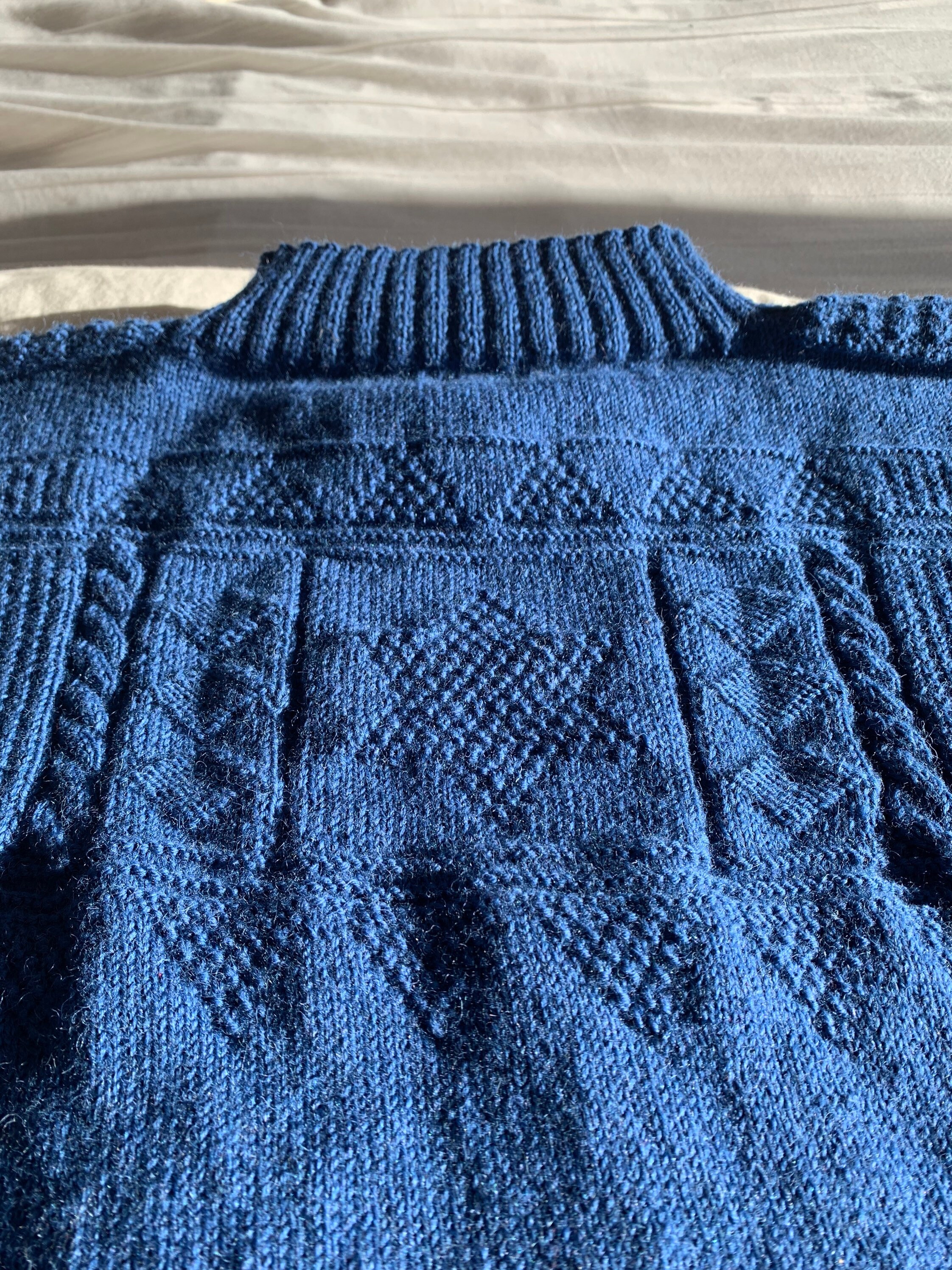 Hand Knit Gansey - Etsy