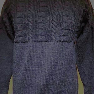 Traditional Whitby Gansey.Made to order.