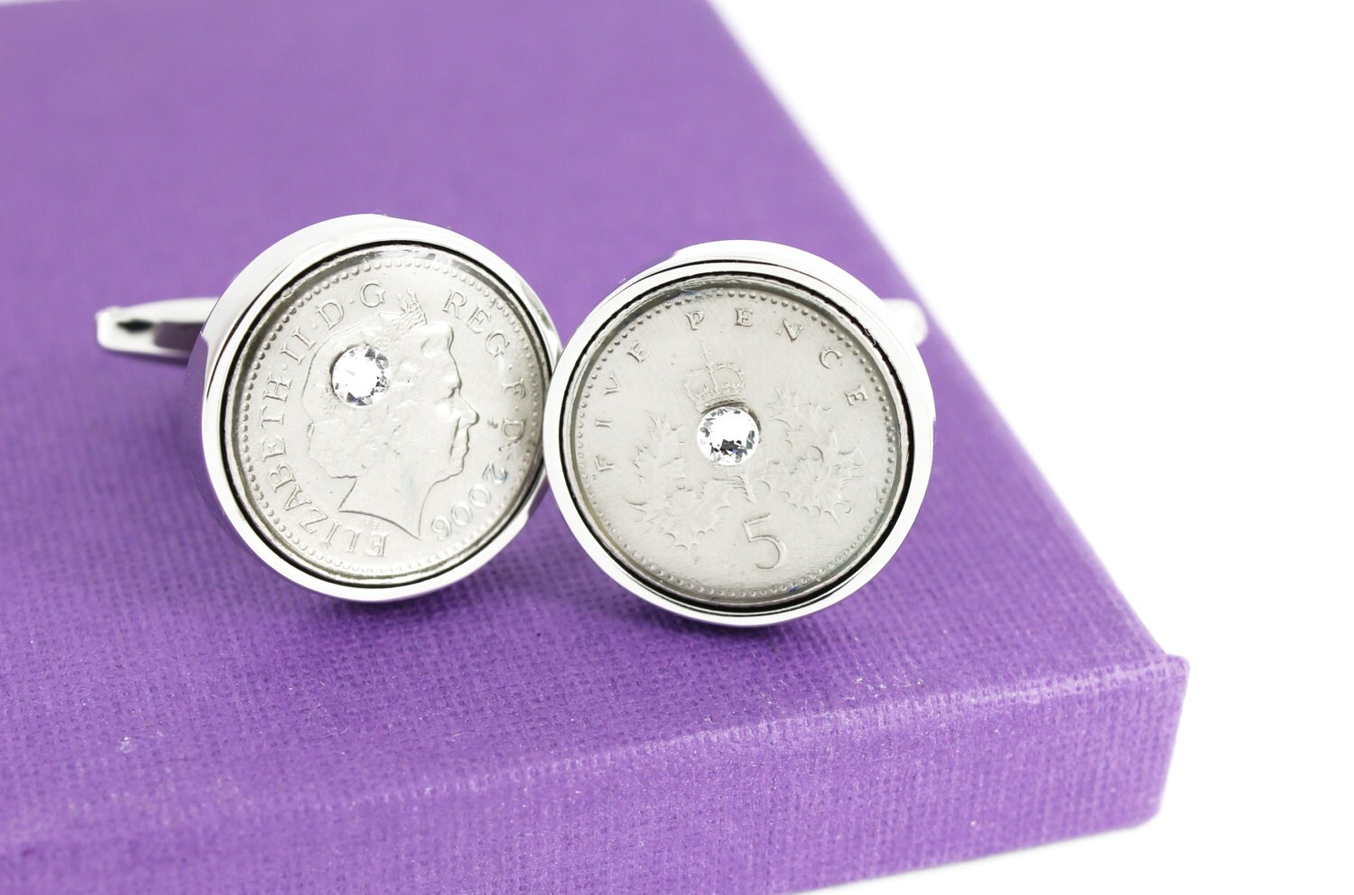 10 year anniversary cufflinks