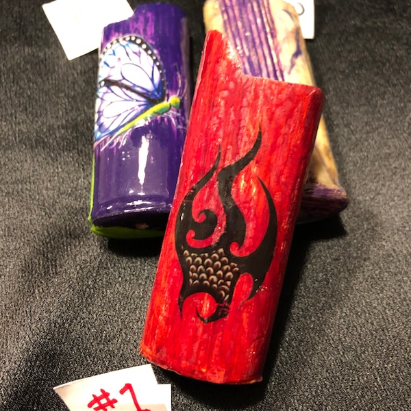 Clay Lighter Holder Etsy