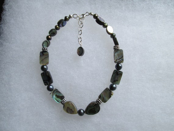 peacock anklet