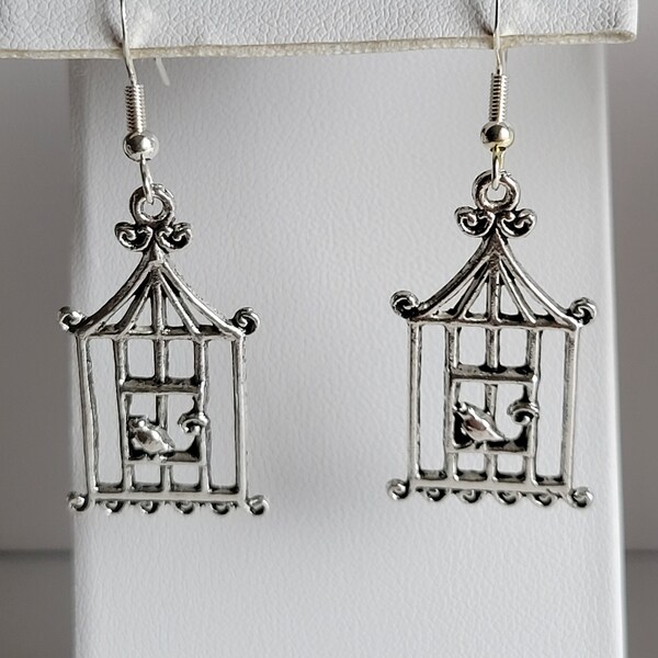 Birdcage Earrings Etsy