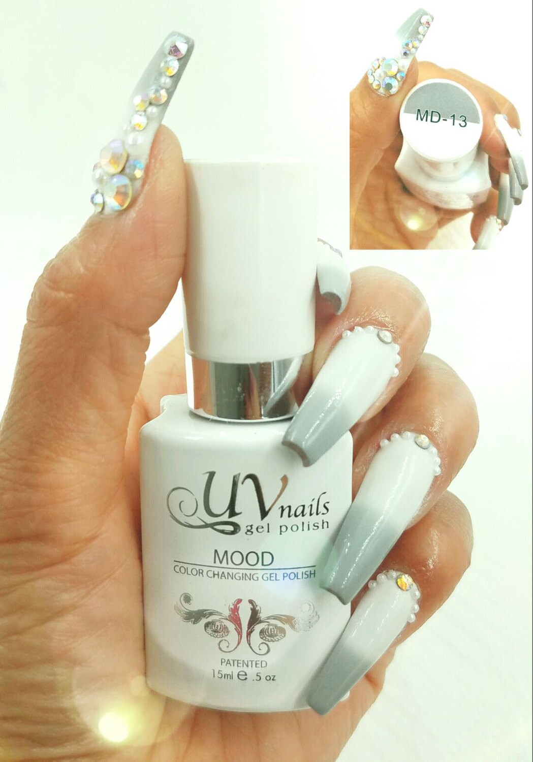 NOTD: Half Glitter Ft. Flormar | popmodblog