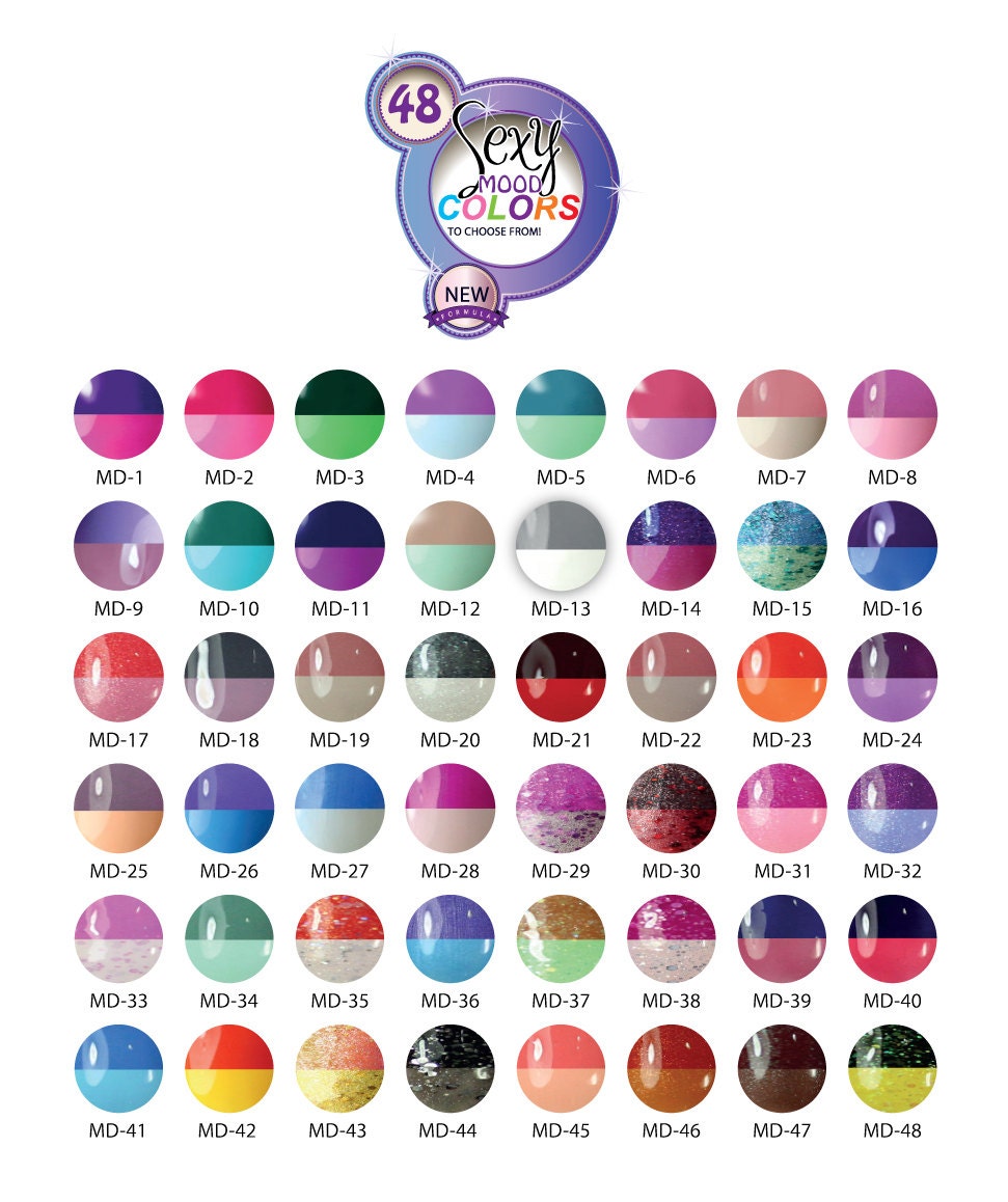 UV-NAILS Mood Temperature Gel Polish 48 Colors to choose from