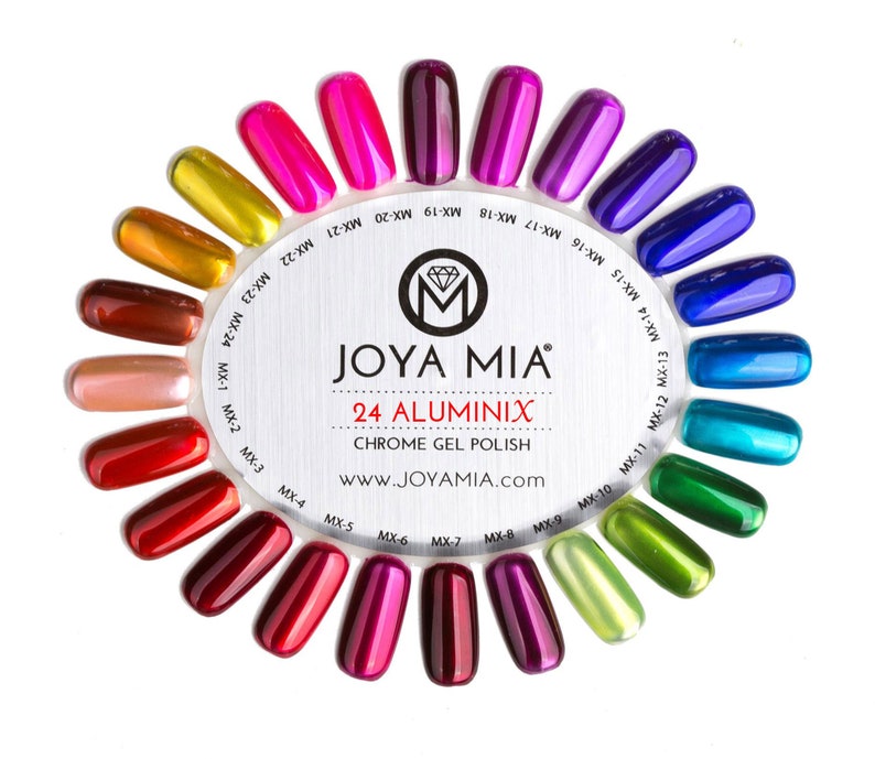Aluminix Metallic Chrome Gel Polish by Joya Mia PATENT Etsy