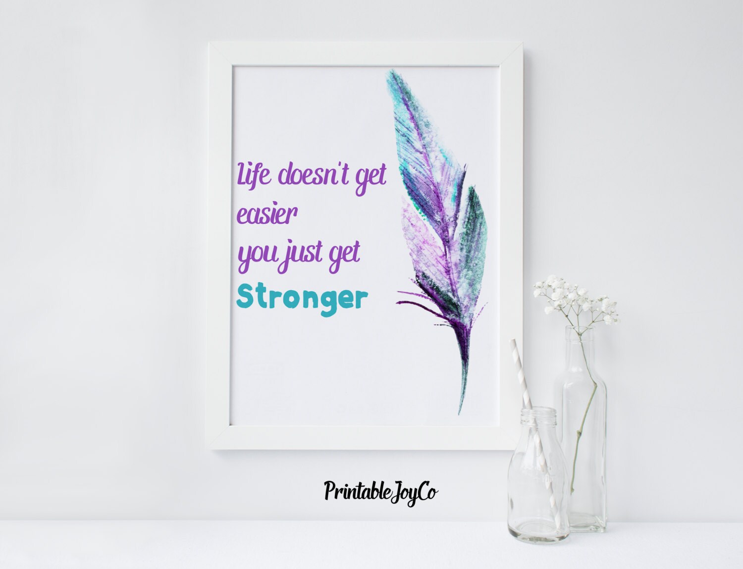 Always get stronger. Always get stronger