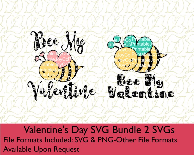 Download Valentine S Day Svg Bundle Bee My Valentine Svg Etsy