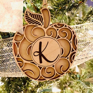 Personalized Teacher/Principal/School Ornament