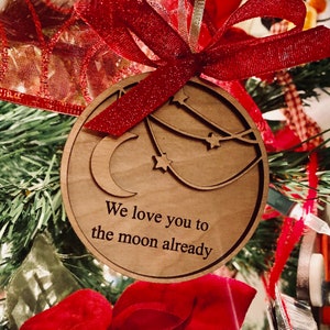 Moon/Stars Christmas/Holiday Ornament