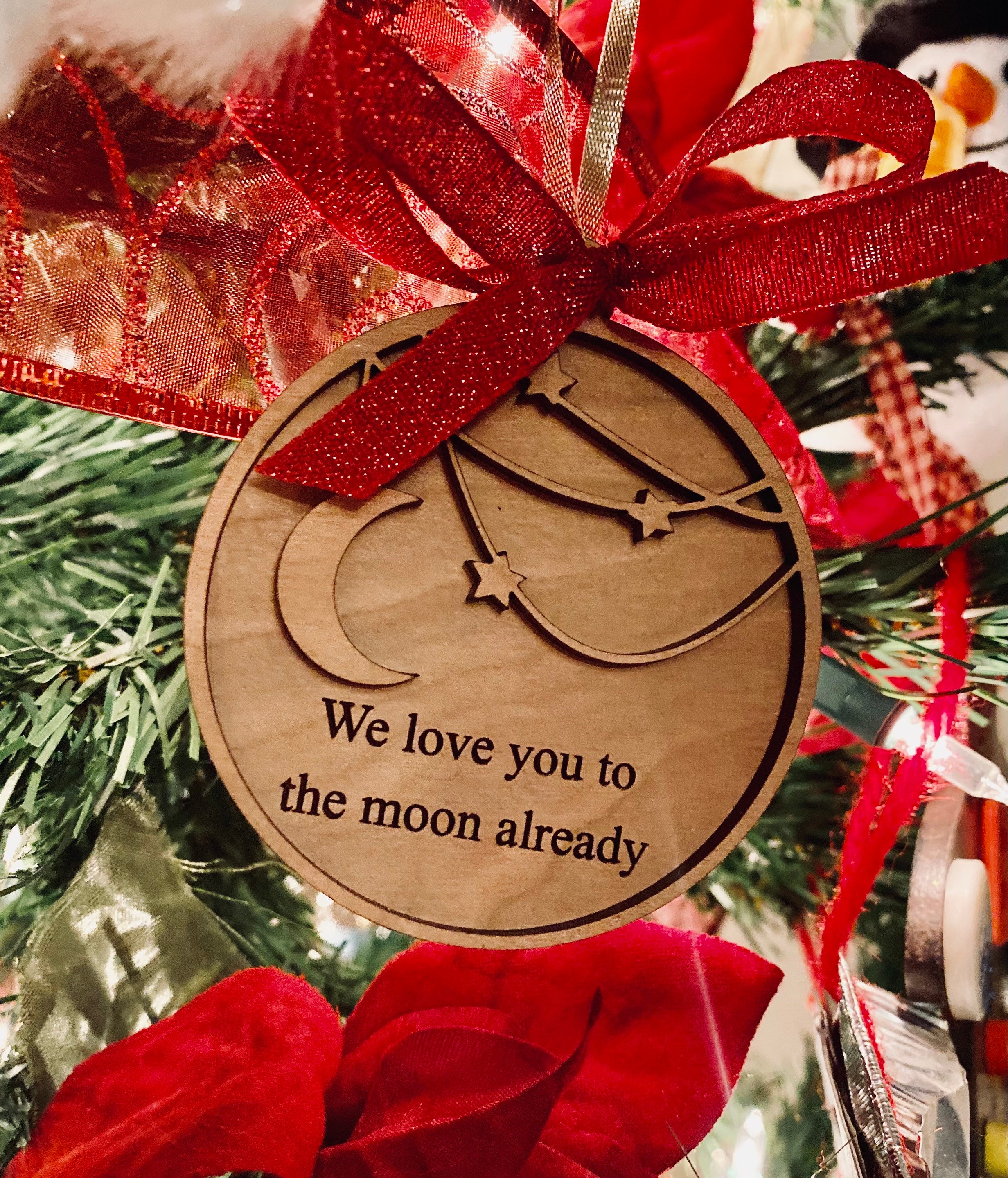 ⭐︎月&星のクリスマスオーナメント⭐︎ 月/星のクリスマス/ホリデーオーナメント - Etsy 日本