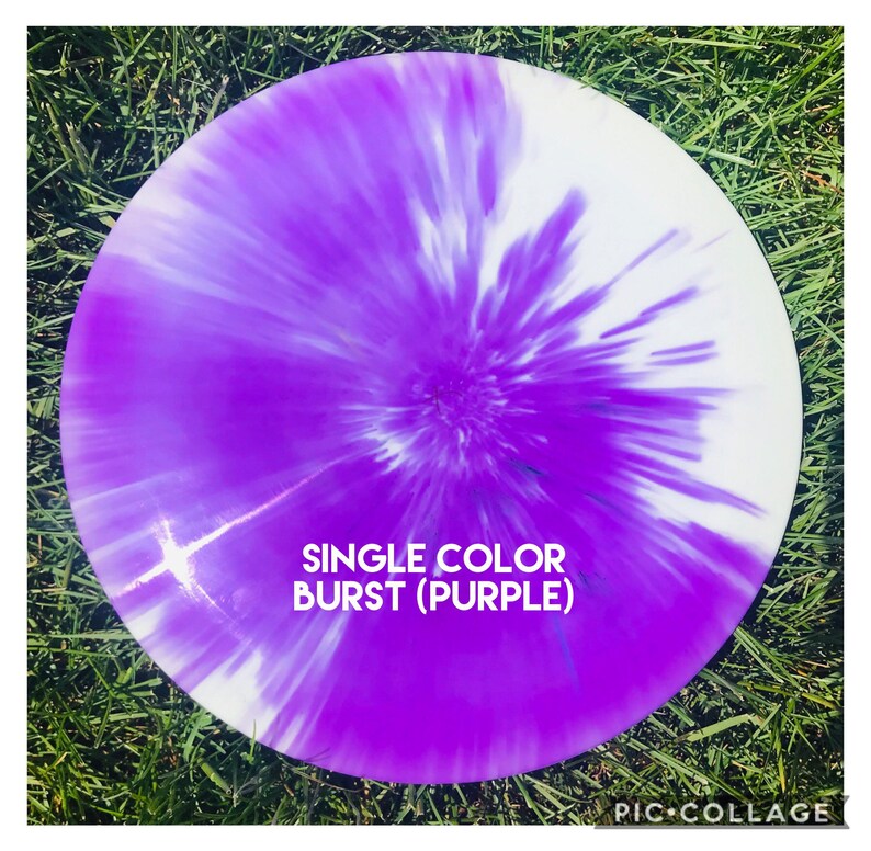 Custom Dyed Disc Golf Disc/Disc Golf DiscFree Shipping Etsy