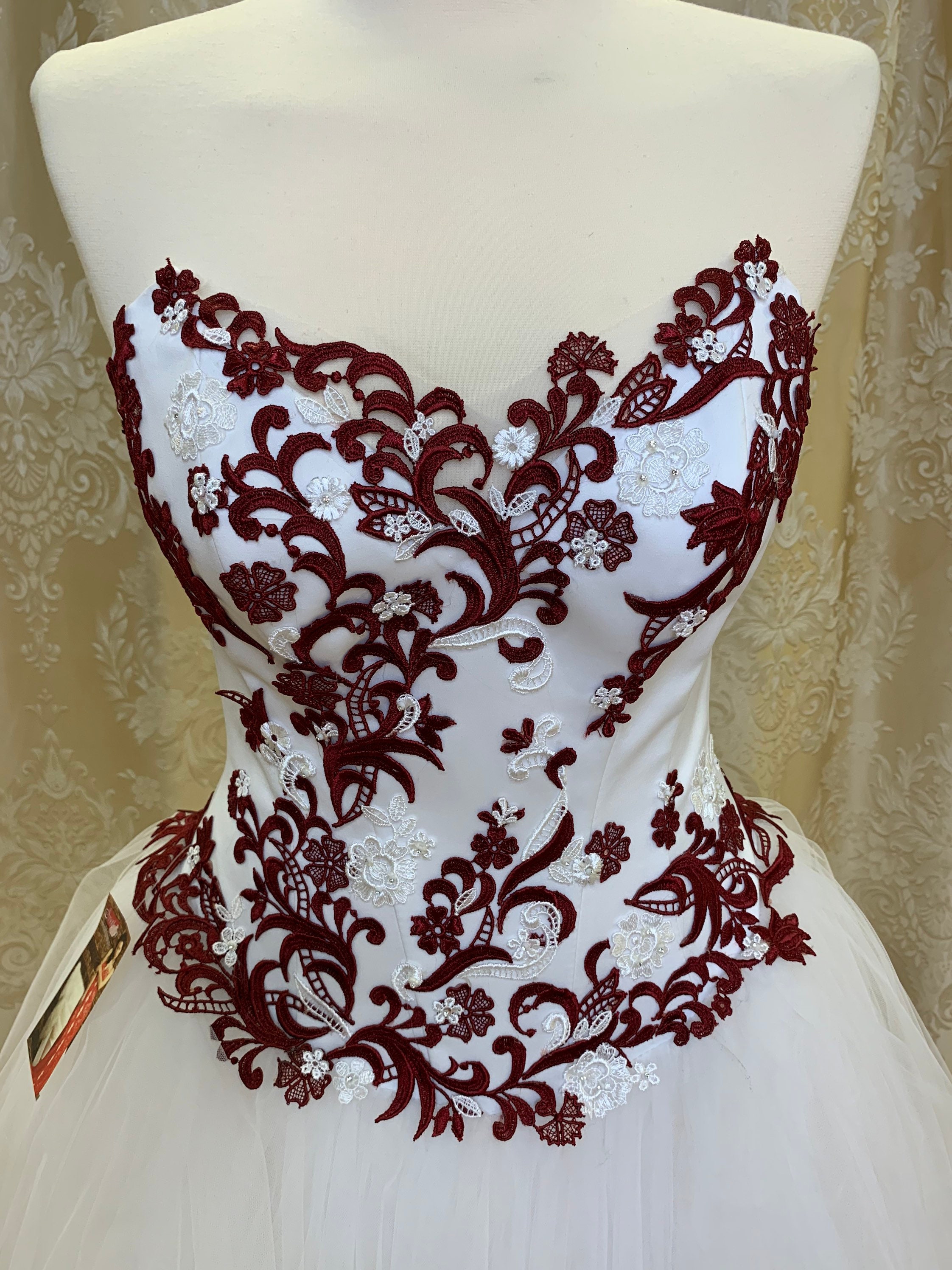 maroon sweet 16 dresses