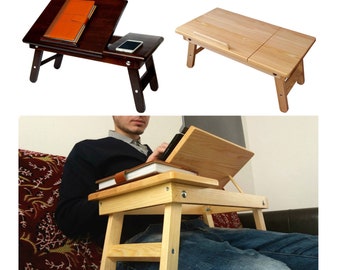 Accessori per Macbook, Supporto per Macbook, Vassoio in legno, Scrivania per letto, Supporto per laptop, Scrivania da grembo, Tavolo per laptop, Vassoi per laptop, Scrivania da grembo per laptop, Portatile