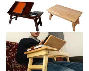 LAPTOP STAND Wooden Laptop Desk Laptop TABLE Lap Desk Laptop Trays Bed Table Macbook Stand Computer Desk Computer Table Laptop Bed Table