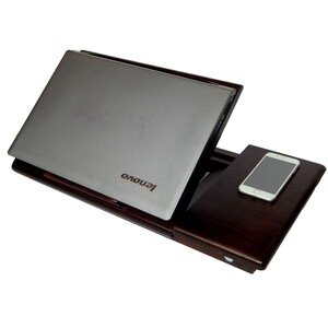LAPTOP TABLE Laptop TRAYS Laptop Stand Wooden Laptop Desk Adjustable Lap Desk Bed Table MacBook Stand Computer Desk