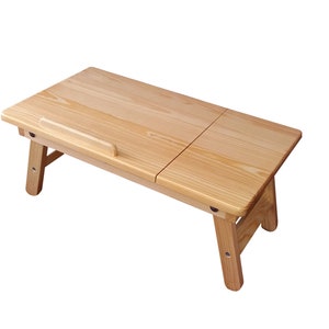LAPTOP TABLE Laptop TRAYS Laptop Stand Wooden Laptop Desk Adjustable Lap Desk Bed Table MacBook Stand Computer Desk