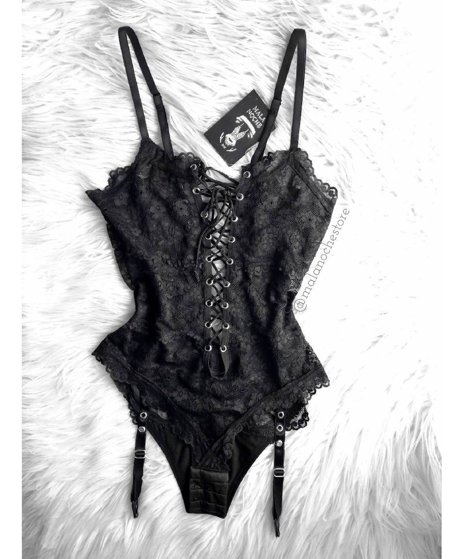 Bodysuit Lady Lace, Lace Body, Gothic Bodysuit, Gothic Clothing