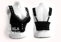 Crop Raquel , top velvet, lace crop, guipure, dark clothing, velvet bralette, velvet lingerie, black velvet, velvet blouse, gothic crop top product logo